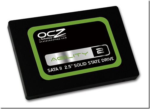 switching from hd to ssd: ocz vertex 2e 2,5" solid state disk